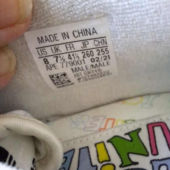 Adidas Originals Men's Forum Low Pride Pack Love Unites Sneakers GW2416 Size 8 - Picture 2 of 13